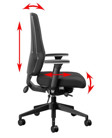 orthomax orthopedic office chair